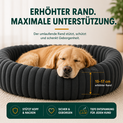 Orthopädisches Plüsch-Hundebett – Komfort & Unterstützung für erholsame Ruhe